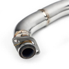 Custom Stainless Steel Motorcycle Exhaust Pipe For YAMAHA