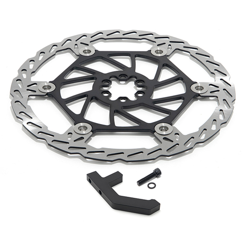 250mm Oversize Front Brake Disc Rotor & Bracket for Sur-ron Light Bee X / Segway with DNM Shock Absober