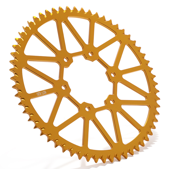 Custom 520 Chain 46 54 60 Teeth Rear Sprocket For Surron Ultra Bee