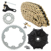 Motorcycle Chain Drive Conversion Kit For Harley Touring Twin Cam and M8 2009-Up 