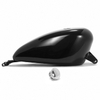 Black Motorcycle Gas Tank for Harley Sportster XL Models 2007-2023