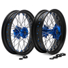 Motorcycle Spoked Alloy Wheels for Derbi Senda And DRD Aprilia RX And SX Gilera SMT Et RCR Rieju MRT