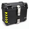 Universal Plastic Motorcycle Top Cases Tail Box (45L / 55L / 70L) with Quick-Release Plate & Lock Set - B2B Custom & Bulk Supply