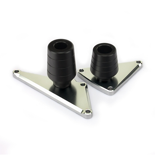 POM And Billet Aluminum Alloy Frame Crash Protectors For Motorcycle