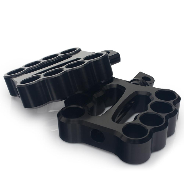 Motorcycle Foot Pegs Footrests for Harley Davidson Dyna Spoester 