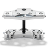 Motorcycle 6 Degree Raked Triple Tree For for Harley Touring 21'' 23'' Front Wheel