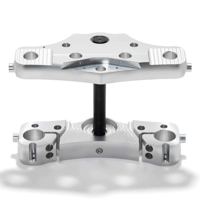 Motorcycle 6 Degree Raked Triple Tree For for Harley Touring 21'' 23'' Front Wheel