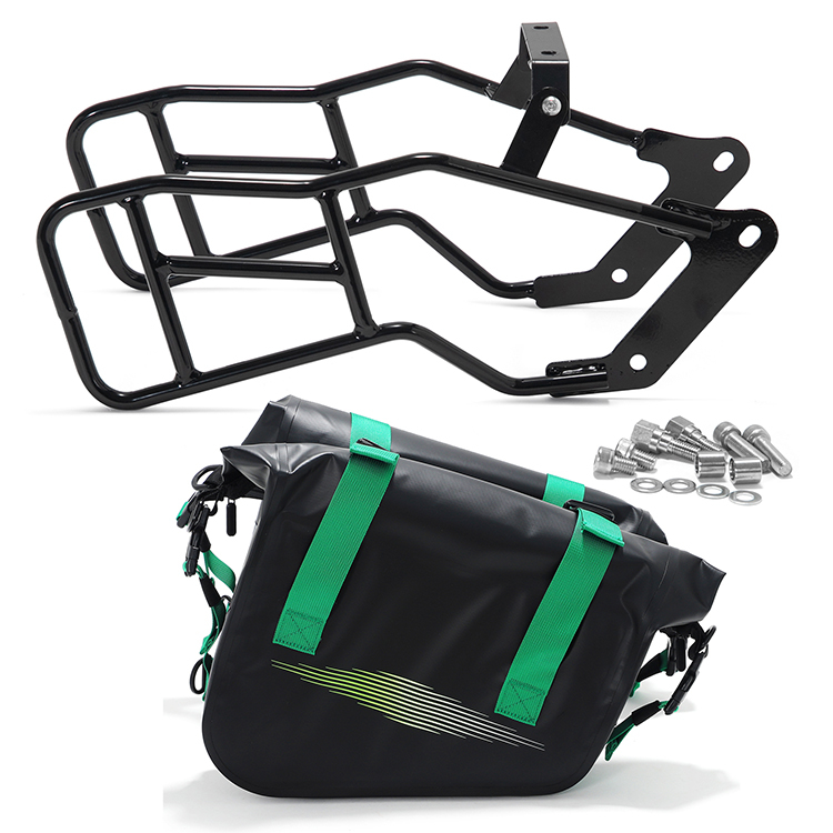 [Only B2B]Motorcycle PVC Side Bag and Luggage Bracket Set For Talaria XXX