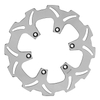 On Road Bike Wave Solid Brake Disc Rotor Disk for HONDA BMW KAWASAKI SUZUKI YAMAHA DUCATI TRIUMPH BUELL KTM VESPA