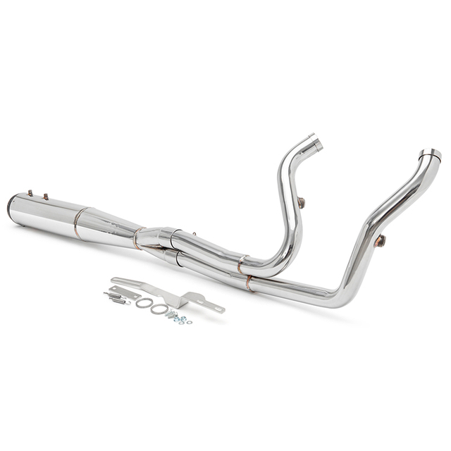 Motorcycle 2 Into 1 Exhaust Muffler Pipe For Harley-Davidson Milwaukee Eight Touring 2017-Up 