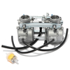 Motorcycle Dual Carburetor Assembly For Kawasaki 