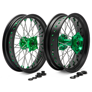 Motorcycle Spoked Alloy Wheels for Derbi Senda And DRD Aprilia RX And SX Gilera SMT Et RCR Rieju MRT