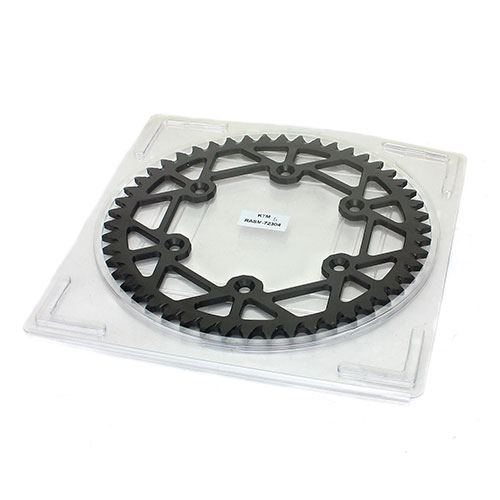 7075 aluminum alloy self cleaning motorcycle rear sprocket for KTM