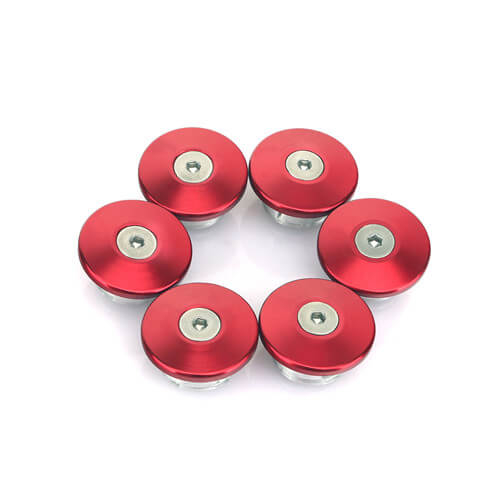 Aluminum Electric Motorcycle Frame Hole Plug Kits For SOCO