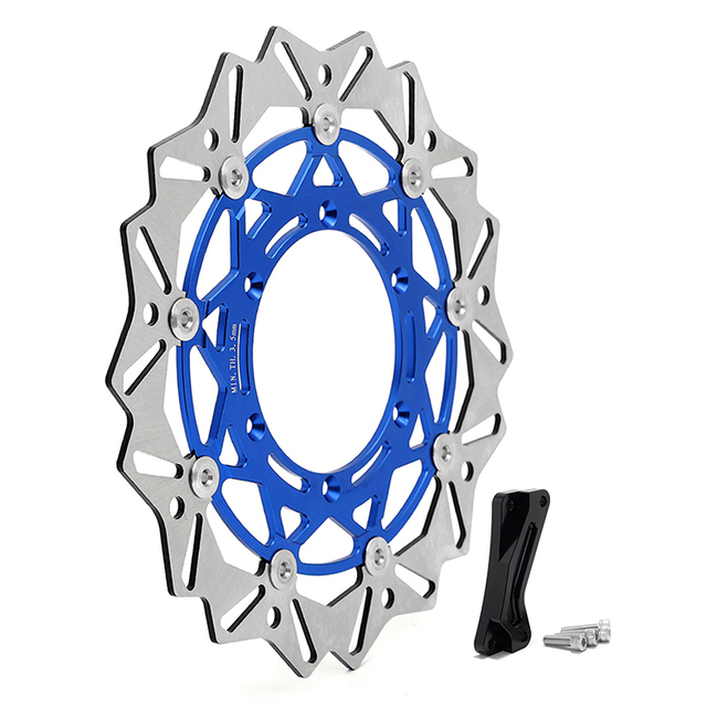 Motorcycle Oversize 320mm Brake Disc and Caliper Bracket For Yamaha WR250F 2017-2019 WR450F 2016-2018