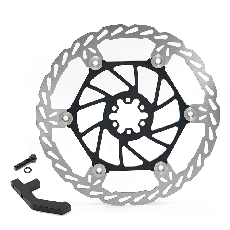 250mm Oversize Front Brake Disc Rotor & Bracket for Sur-ron Light Bee X / Segway with DNM Shock Absober