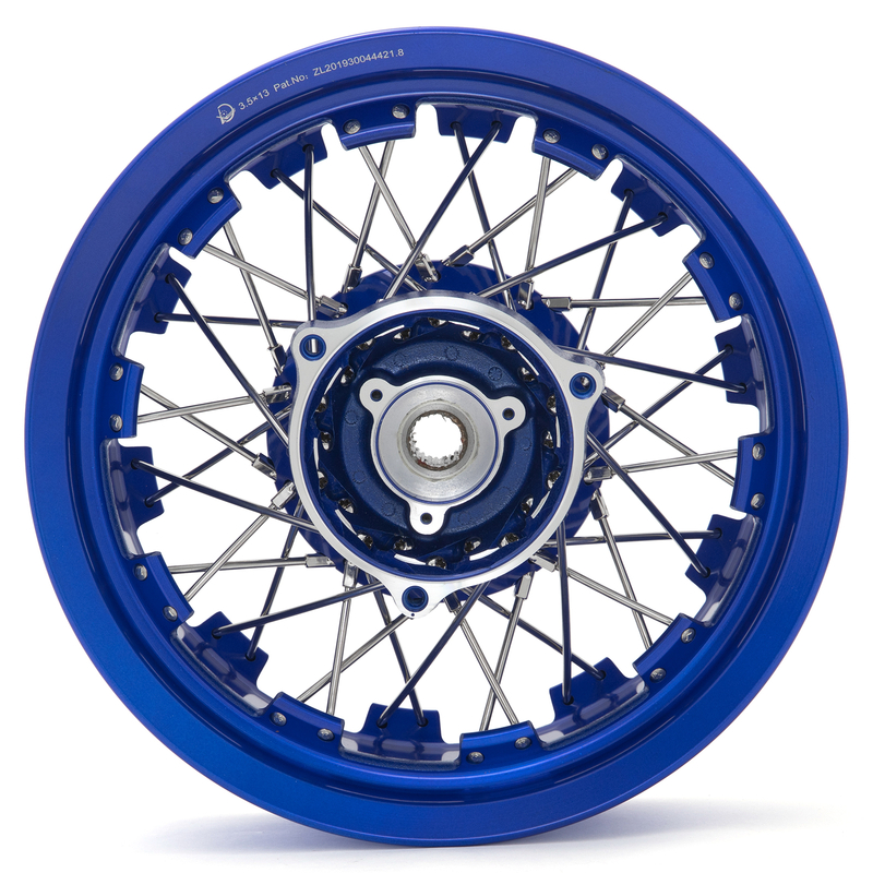 Bulk Order Custom 13 Inch Tubeless Spoked Motorcycle Wheel For Yamaha NMAX 
