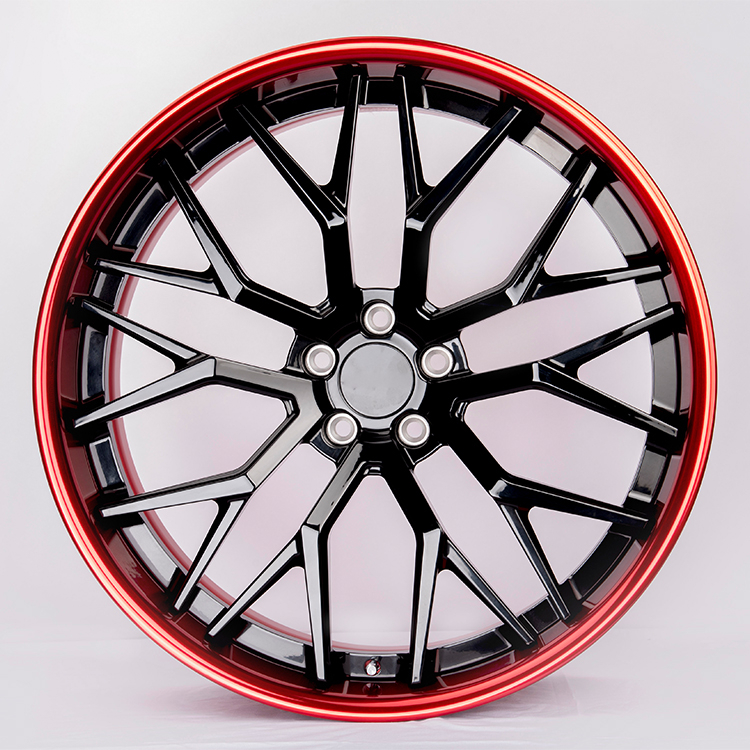 Custom 2 Piece Forged Alloy Car Wheel For Lexus RX / Lexus LS500