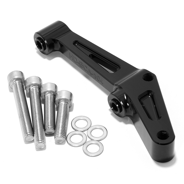 B2B 108mm Brake Caliper Bracket Adapter For Harley Davidson 2000-Later Softail Touring Dyna 