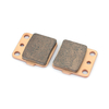 Copper Base Sintered Motorcycle Front or Rear Brake Pads