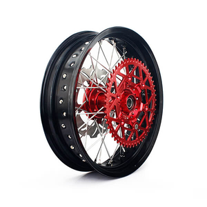 MX Wheels Custom 17 Inch Motorcycle Wheel Sets for Supermoto 