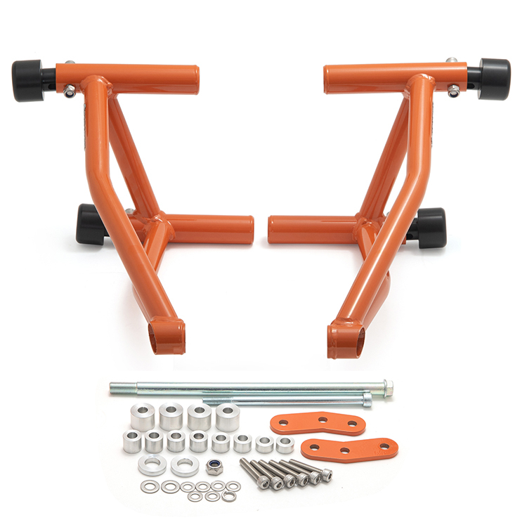 For KTM Duke Custom Aluminum Frame Slider & Crash Bars 