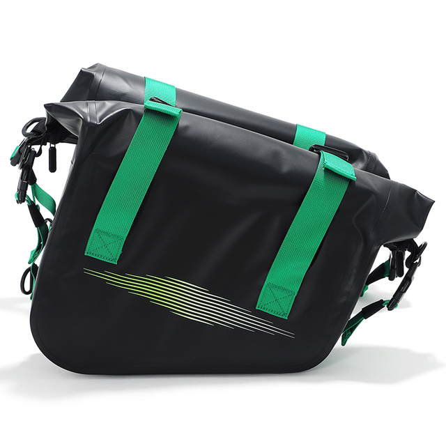 Motorcycle Side Bag Pannier PVC Waterproof Compatible with Light Bee, Sting, R Mx4 