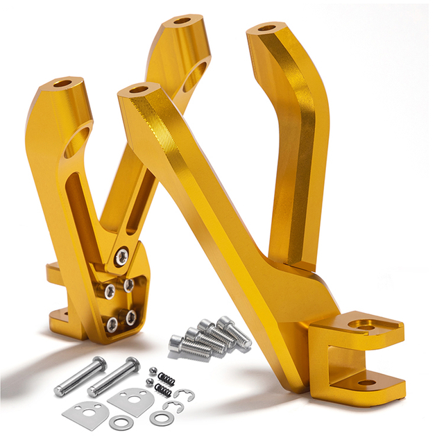 Electric Dirt Bike Rear Passenger Footpeg Bracket Mounts For Sur-ron Ultra Bee