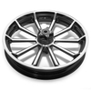 [MOQ 200] Gloss Black Motorcycle 10 Spokes Front Wheels for Harley Davidson