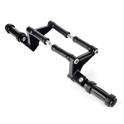 CNC Billet Motorcycle Passenger Adjustable Foot Rest For Harley 