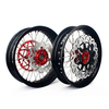 Dual-sport Supermoto Spoke Wheel Rim Sets for Kawasaki Suzuki Yamaha KTM Honda 