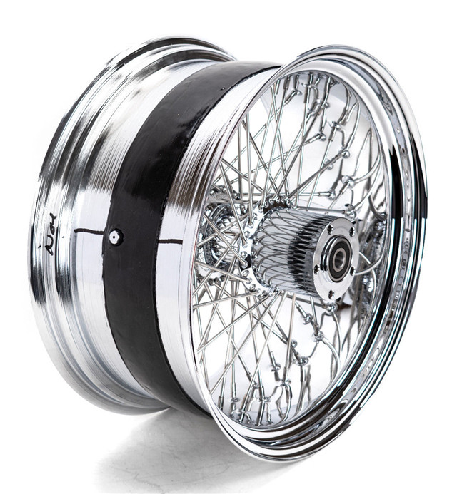 18 Inch Wide Chrome Rear Wheel Sets For Harley