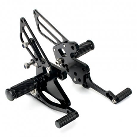 No Slip Fully Adjustable Rearsets Motorcycle