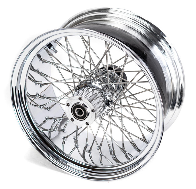 18 Inch Wide Chrome Rear Wheel Sets For Harley