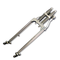 Harley Softail Parts / CHROME SPRINGER FRONT HARLEY FORKS